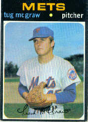 1971 Topps Baseball Cards      618     Tug McGraw
